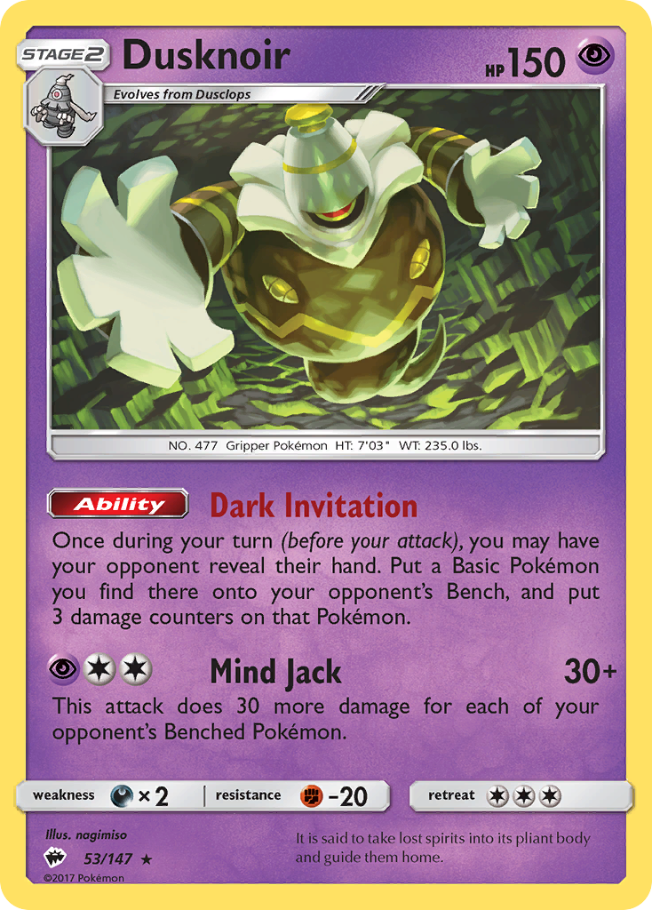 dusknoir pokemon cards | Diamond & PearlStormfront players build decks around their favourite Pokemon and then play against each other Dusknoir | Vivid Voltage |