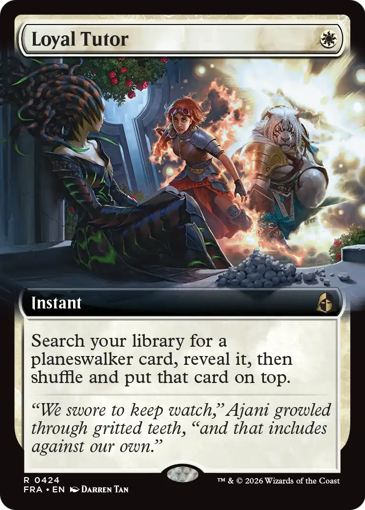 Loyal Tutor (Extended Art) [Reality Fracture]