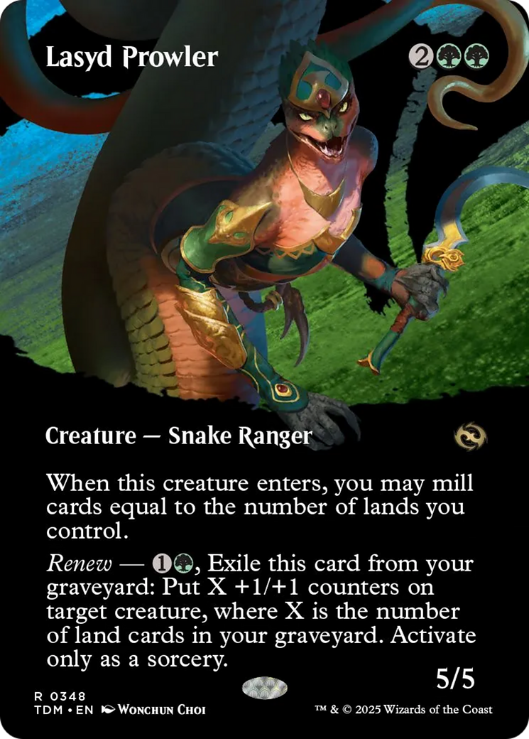 Lasyd Prowler (Borderless) [Tarkir: Dragonstorm]