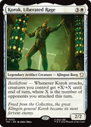 Korok, Liberated Rage (Surge Foil) [Star Trek Commander]
