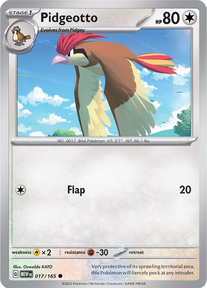 Pidgeotto (017/165) [Scarlet & Violet 151]