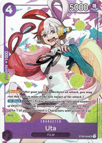 Uta (ST05-004) (Premium Card Collection -Uta-) [One Piece Promotion Cards]