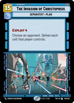 The Invasion of Christophsis (078/257) (078/257) [Twilight of the Republic]