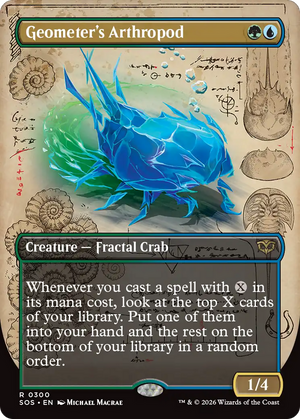Geometer's Arthropod (Borderless) [Secrets of Strixhaven]