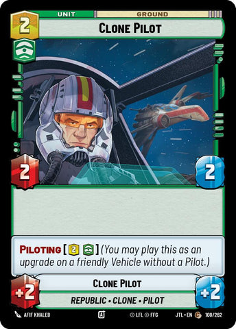 Clone Pilot (108/262) (108/262) [Jump to Lightspeed]