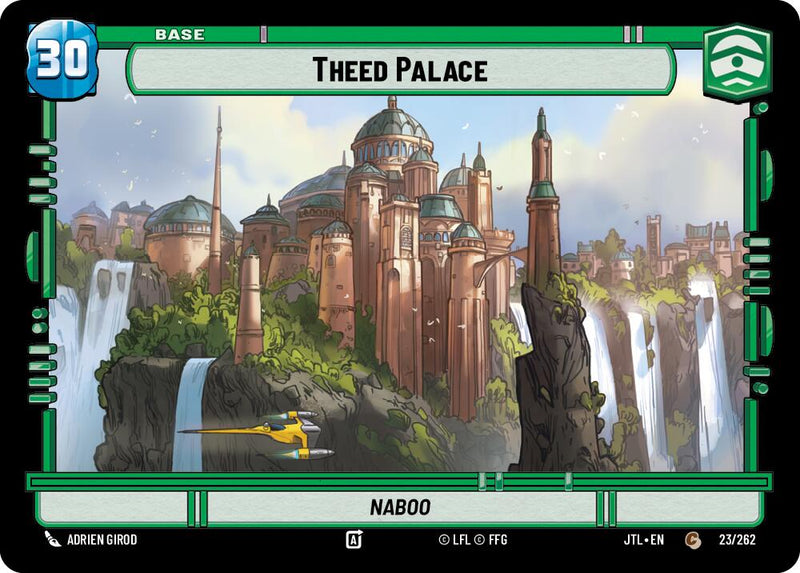 Theed Palace // X-Wing (023/2262 // T02/T04) (023/2262 // T02/T04) [Jump to Lightspeed]