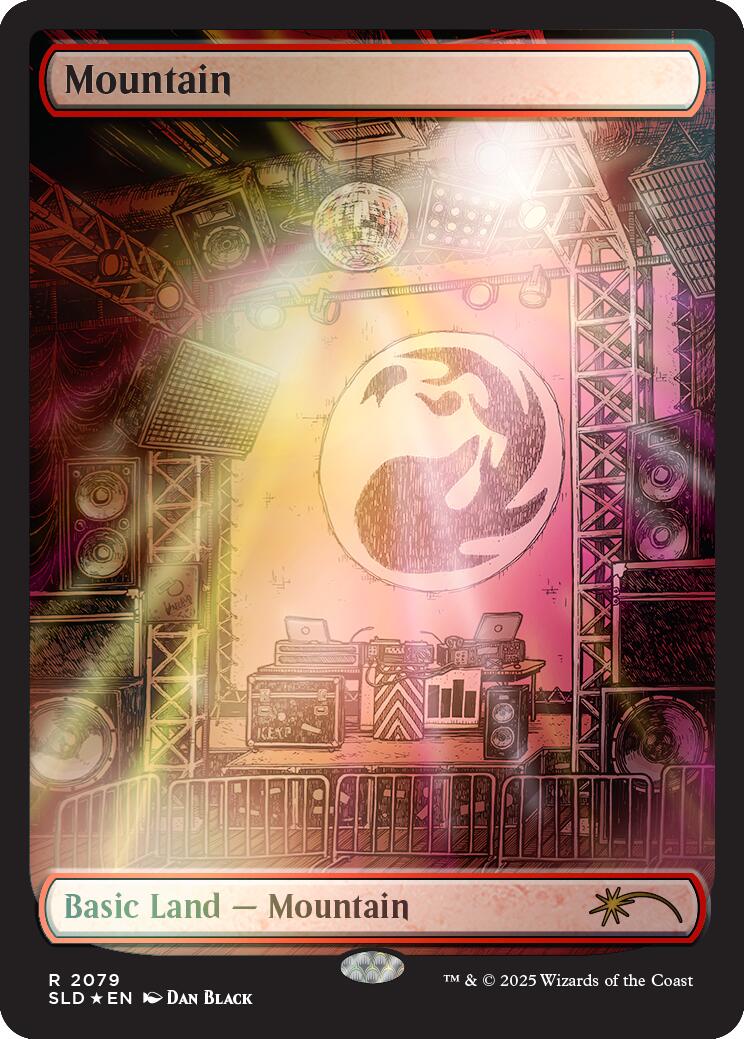 Mountain (2079) (Rainbow Foil) [Secret Lair Drop Series]