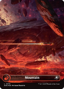 Mountain (0370) (Borderless) (Galaxy Foil) [Edge of Eternities]