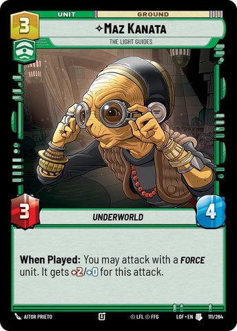 Maz Kanata - The Light Guides (111/264) (111/264) [Legends of the Force]