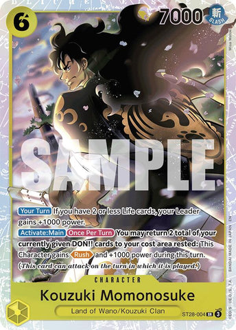 Kouzuki Momonosuke [Starter Deck: GREEN/YELLOW Yamato]