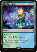 Flooded Grove (Surge Foil) [FINAL FANTASY Commander]