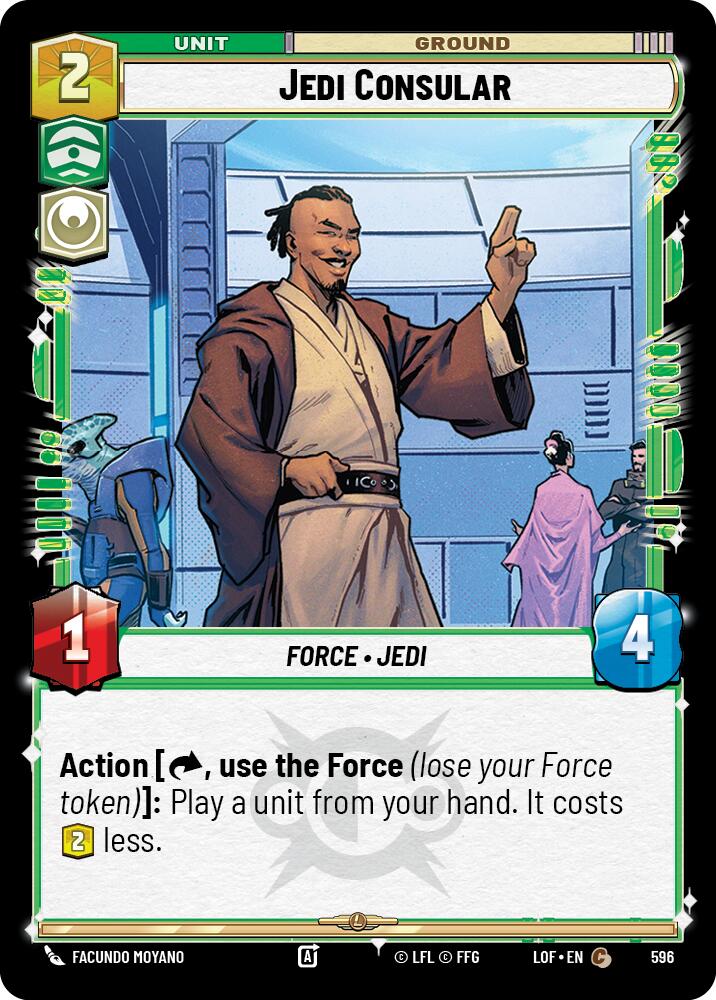 Jedi Consular (596) (Foil) (596) [Legends of the Force]