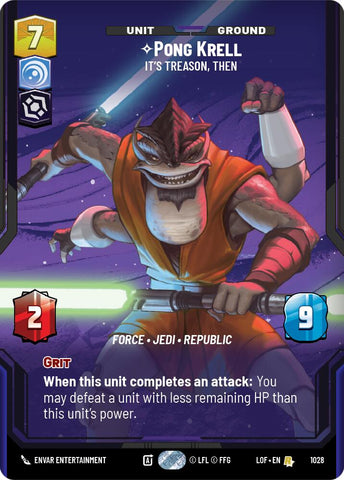 Pong Krell - It's Treason, Then (1028) (Prestige) (1028) [Legends of the Force]