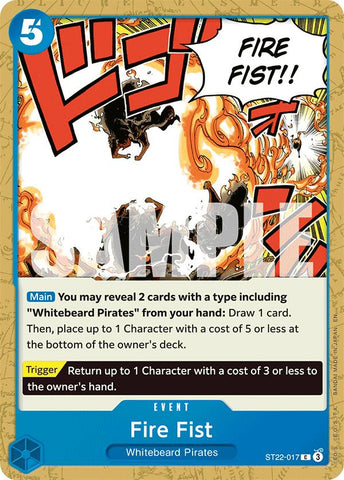 Fire Fist [Starter Deck: Ace & Newgate]