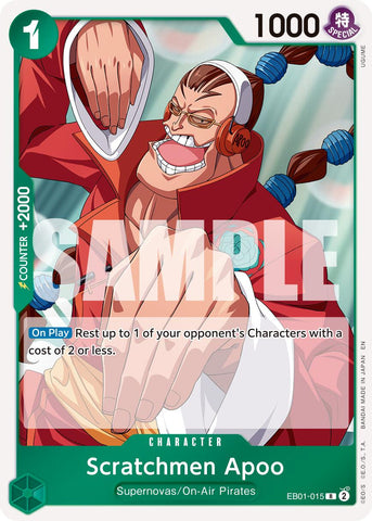 Scratchmen Apoo (EB01-015) (Reprint) [Premium Booster -The Best- Vol. 2]
