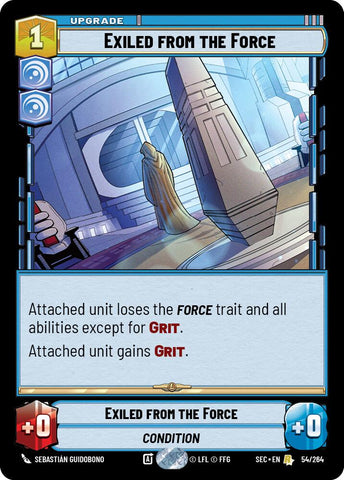 Exiled from the Force (54/264) (54/264) [Secrets of Power]
