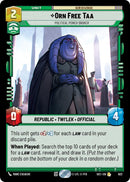 Orn Free Taa - Political Power Broker (Foil) (622) (622) [Secrets of Power]