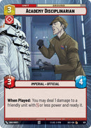 Academy Disciplinarian (921) (Hyperspace Foil) (921) [Secrets of Power]