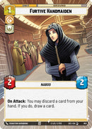 Furtive Handmaiden (953) (Hyperspace Foil) (953) [Secrets of Power]