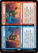 Double Jump // Flying Kick (Surge Foil) [Teenage Mutant Ninja Turtles Commander]