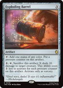 Exploding Barrel (Surge Foil) [Teenage Mutant Ninja Turtles Commander]