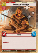 Savareen Survivor (690) (Hyperspace Foil) (690) [A Lawless Time]