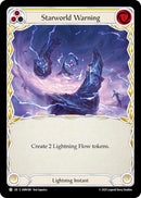 Starworld Warning (Yellow) [OMN188] (Omens of the Third Age)