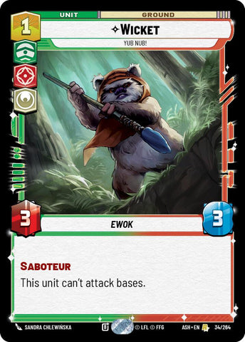 Wicket - Yub Nub! (34/264) (34/264) [Ashes of the Empire]