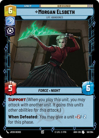 Morgan Elsbeth - Life Abandoned (50/264) (50/264) [Ashes of the Empire]