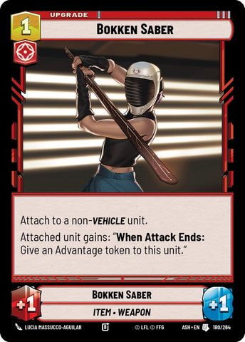 Bokken Saber (180/264) (180/264) [Ashes of the Empire]