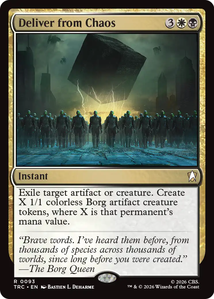 Deliver from Chaos (Surge Foil) [Star Trek Commander]