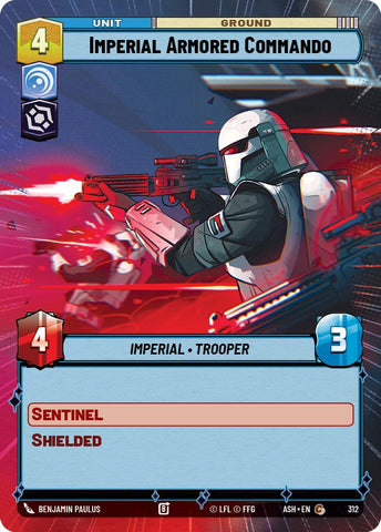Imperial Armored Commando (312) (Hyperspace) (312) [Ashes of the Empire]
