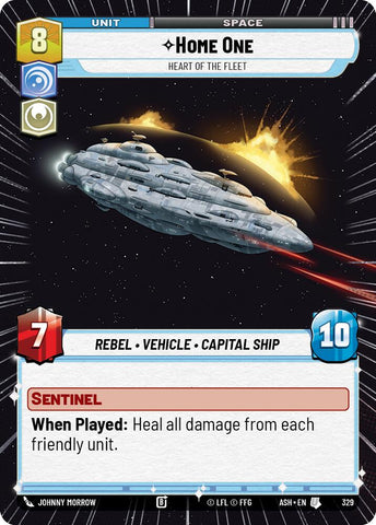 Home One - Heart of the Fleet (329) (Hyperspace) (329) [Ashes of the Empire]