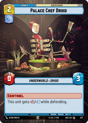 Palace Chef Droid (337) (Hyperspace) (337) [Ashes of the Empire]