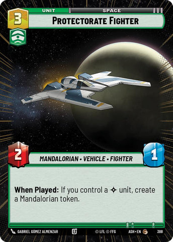 Protectorate Fighter (388) (Hyperspace) (388) [Ashes of the Empire]