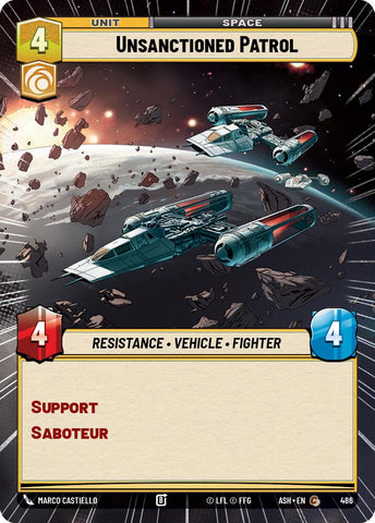 Unsanctioned Patrol (486) (Hyperspace) (486) [Ashes of the Empire]