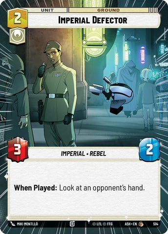Imperial Defector (514) (Hyperspace) (514) [Ashes of the Empire]
