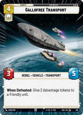 Gallofree Transport (518) (Hyperspace) (518) [Ashes of the Empire]