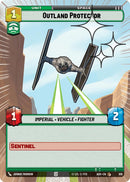 Outland Protector (619) (Hyperspace Foil) (619) [Ashes of the Empire]