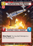 StarFortress Heavy Bomber (676) (Hyperspace Foil) (676) [Ashes of the Empire]