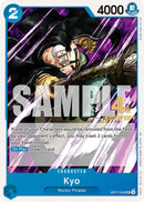 Kyo [The World's Strongest Warriors Release Event Cards]