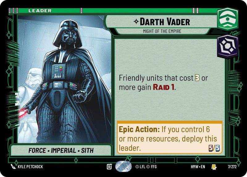 Darth Vader - Might of the Empire (7/272) (7/272) [Homeworlds]
