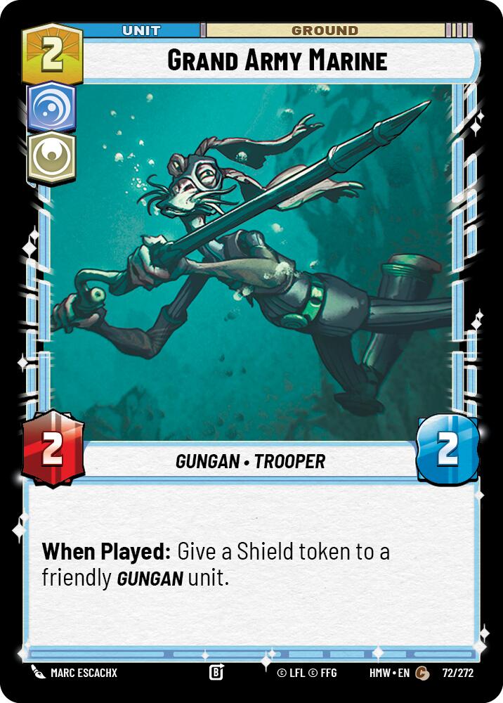 Grand Army Marine (72/272) (72/272) [Homeworlds]