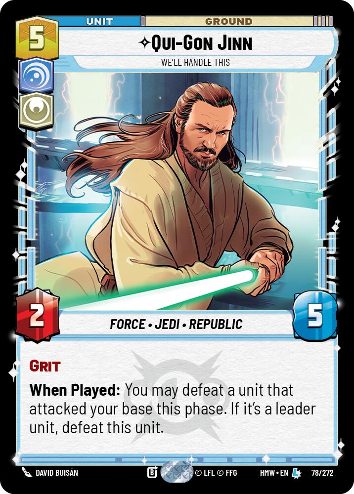 Qui-Gon Jinn - We'll Handle This (78/272) (78/272) [Homeworlds]