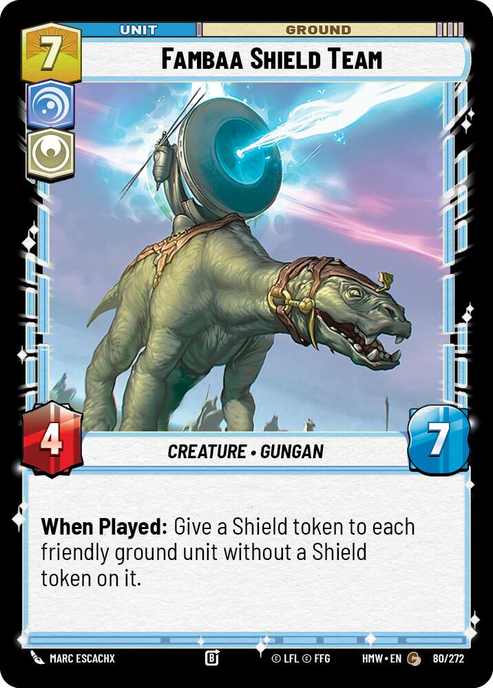 Fambaa Shield Team (80/272) (80/272) [Homeworlds]