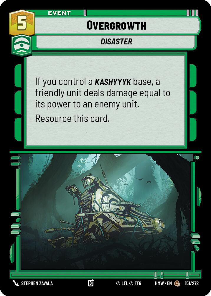 Overgrowth (151/272) (151/272) [Homeworlds]