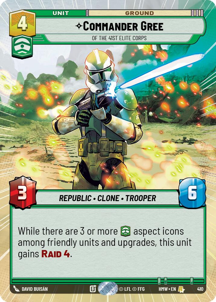 Commander Gree - Of the 41st Elite Corps (410) (Hyperspace) (410) [Homeworlds]