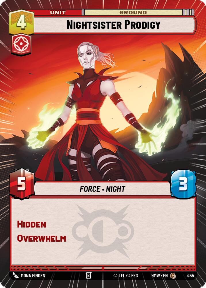 Nightsister Prodigy (455) (Hyperspace) (455) [Homeworlds]