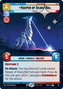 Keeper of Skara Nal - Awoken (551) (Hyperspace Foil) (551) [Homeworlds]