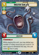Greater Sarlacc (559) (Hyperspace Foil) (559) [Homeworlds]